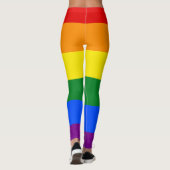De kleuren van de regenboog leggings (Achterkant)