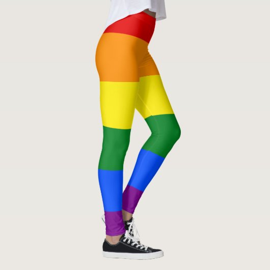 De kleuren van de regenboog leggings (Rechts)