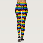 De kleuren van de regenboog leggings (Achterkant)