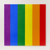 De kleuren van de regenboog legpuzzel (Horizontaal)