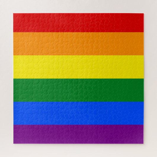 De kleuren van de regenboog legpuzzel (Verticaal)