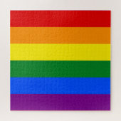 De kleuren van de regenboog legpuzzel (Horizontaal)