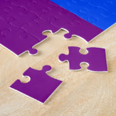 De kleuren van de regenboog legpuzzel (Zijkant)