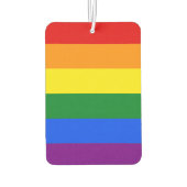 De kleuren van de regenboog luchtverfrisser (Achterkant)