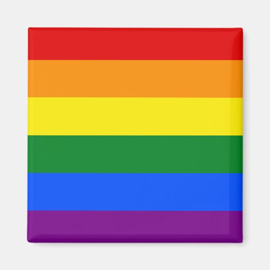 De kleuren van de regenboog magneet (Voorkant)
