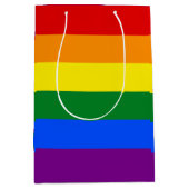 De kleuren van de regenboog medium cadeauzakje (Voorkant)