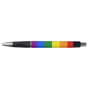 De kleuren van de regenboog pen