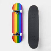 De kleuren van de regenboog persoonlijk skateboard (Voorkant)