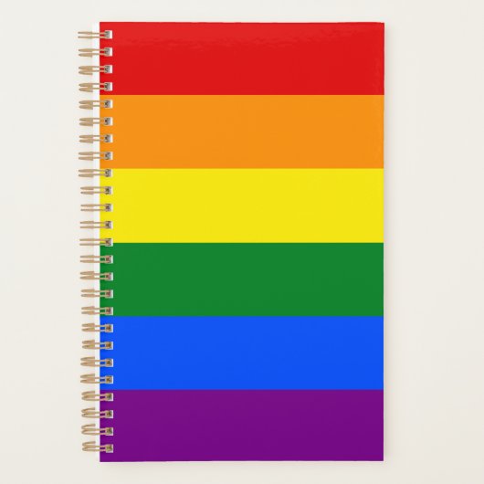 De kleuren van de regenboog planner (Voorkant)
