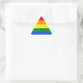 De kleuren van de regenboog sticker (Tas)