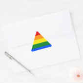 De kleuren van de regenboog sticker (Envelop)