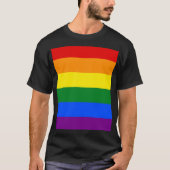 De kleuren van de regenboog t-shirt (Voorkant)