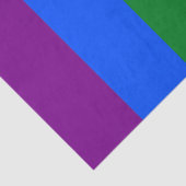 De kleuren van de regenboog tissuepapier (Detail)