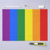 De kleuren van de regenboog tissuepapier (Craft)