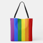De kleuren van de regenboog tote bag (Achterkant)