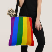 De kleuren van de regenboog tote bag (Dichtbij)