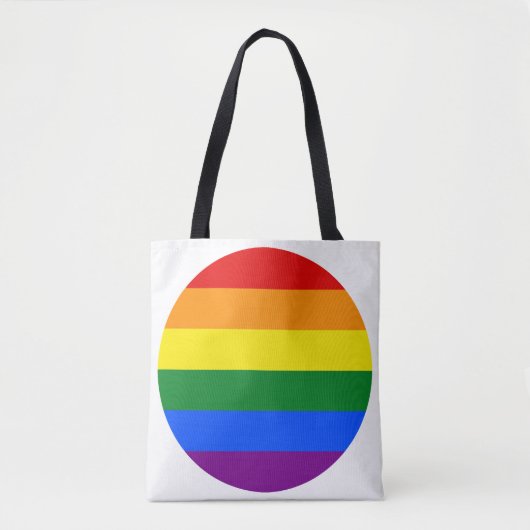 De kleuren van de regenboog tote bag (Voorkant)