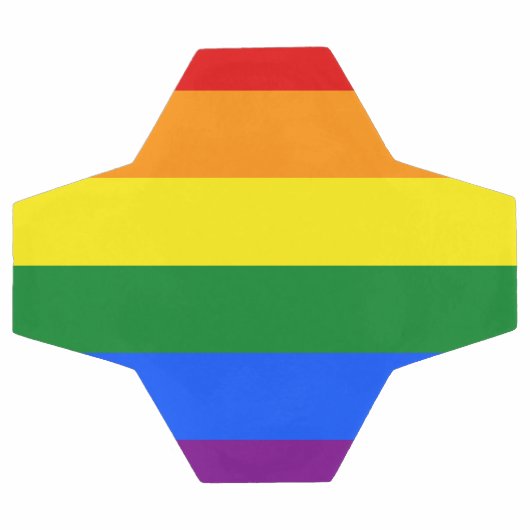 De kleuren van de regenboog voetbal (Enkel)