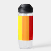 De kleuren van de regenboog waterfles (Achterkant)