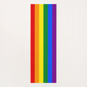 De kleuren van de regenboog yogamat (Achterkant)