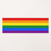 De kleuren van de regenboog yogamat (Voorkant (horizontaal))