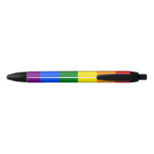 De kleuren van de regenboog zwarte inkt pen (Achterkant)