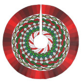 De kleuren van de rok van de kerstboom kerstboom rok (Voorkant)