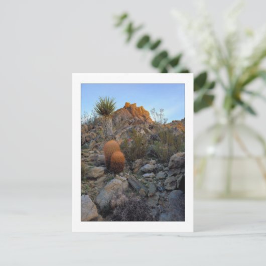 "De Kleuren van de Route van de rand " Briefkaart (Staand voorkant)