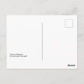 De kleuren van de Santorini Post Kaart van Lisa Lo (Achterkant)