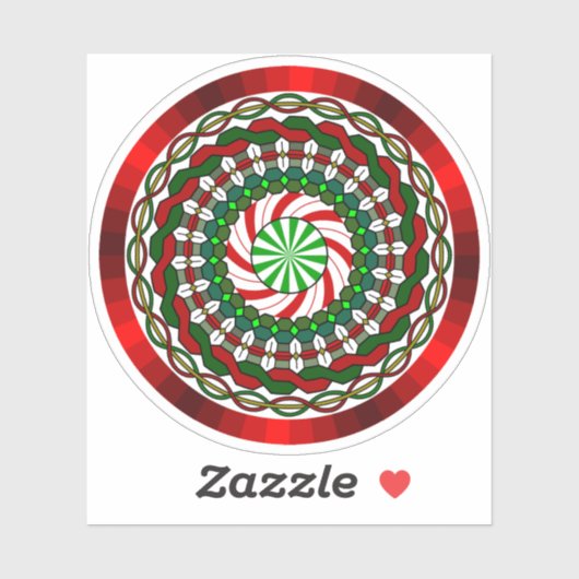De kleuren van de Sticker van het kerstkader (Vel)