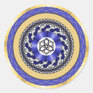 De kleuren van de Sticker van nieuwe jaren