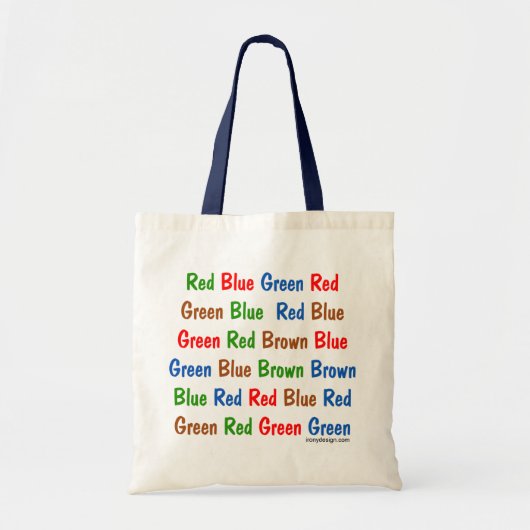 De kleuren van de Test van de Slag Tote Bag (Voorkant)