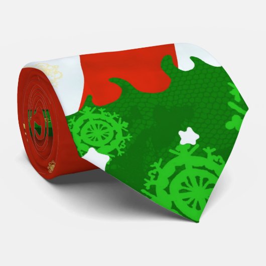 De Kleuren van de vakantie Stropdas (Opgerold)