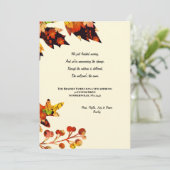 De Kleuren van de val Bewegende Aankondiging (Staand voorkant)