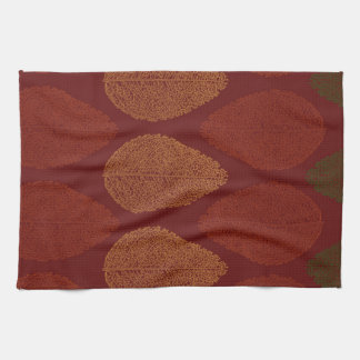 De kleuren van de val herinneren zich theedoek