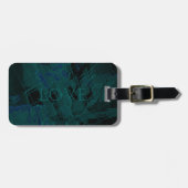 De kleuren van de ventilatorkleur van de Blauwe Li Bagagelabel (Voorkant horizontaal)