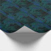 De kleuren van de ventilatorkleur van de Blauwe Li Cadeaupapier (Hoek)