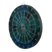 De kleuren van de ventilatorkleur van de Blauwe Li Dartbord (Voorkant Rechts)