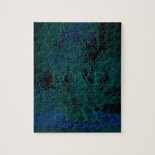 De kleuren van de ventilatorkleur van de Blauwe Li Legpuzzel