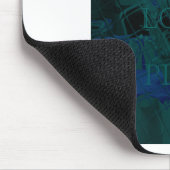 De kleuren van de ventilatorkleur van de Blauwe Li Muismat (Hoek)