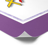 De kleuren van het Bewustzijn van de Kanker van de Poster (Hoek)