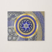 De kleuren van het Nieuwjaarsraadsel Legpuzzel (Horizontaal)