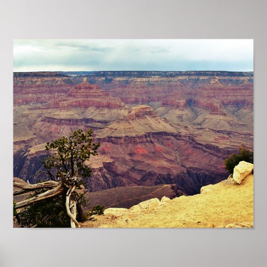 De kleuren van het Poster Grand Canyon (Voorkant)