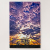 De kleuren van het Spectrum van Zonsondergangen -  Legpuzzel (Verticaal)