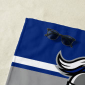 De Kleuren van het team en Mascot Persoonlijk Strandlaken (In situ)