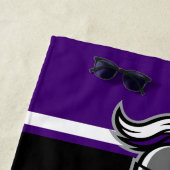 De Kleuren van het team en Mascot Persoonlijk Strandlaken (In situ)