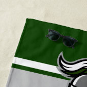 De Kleuren van het team en Mascot Persoonlijk Strandlaken (In situ)