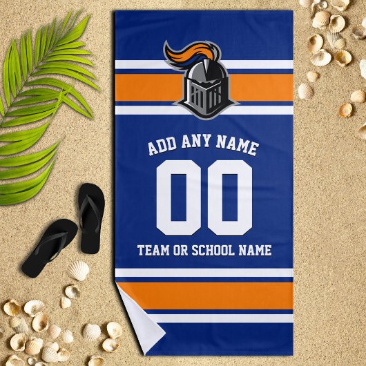De Kleuren van het team en Mascot Persoonlijk Strandlaken
