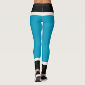 De Kleuren van het team Ice Hockey Sokken kijken L Leggings (Achterkant)