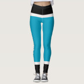 De Kleuren van het team Ice Hockey Sokken kijken L Leggings (Voorkant)
